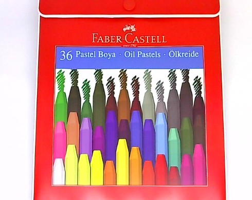 Faber Castell Pastel Boya Çantalı Köşeli 36 Renk