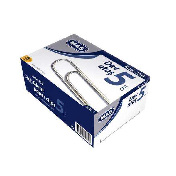 Mas Ataş Dev Metal NO:5 50 Lİ 50 MM 250 Mas Ataş Dev Metal NO:5 50 Lİ 50 MM 250