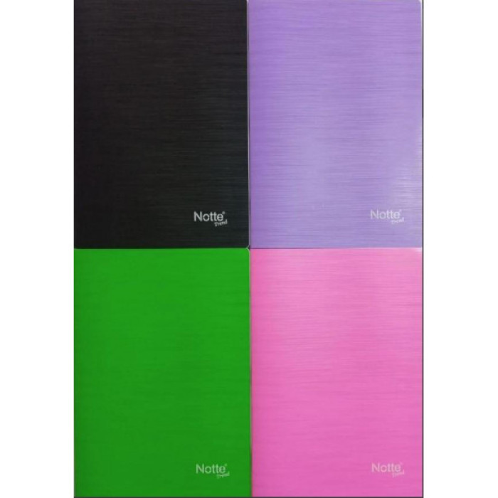Notte Defter Pastel PP Kapak Kareli 80 YP A4 10-332 Notte Defter Pastel PP Kapak Kareli 80 YP A4 10-332