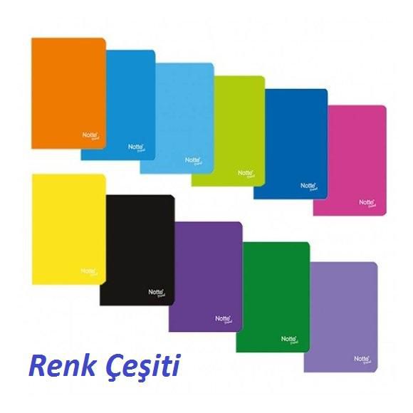 Notte Defter Trend PP Kapak Çizgili 60 YP A4