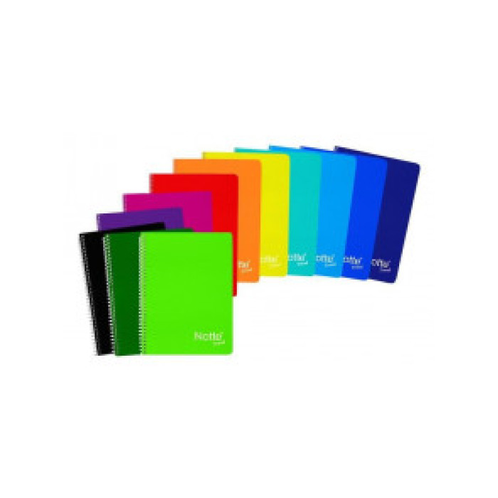 Notte Spiralli Defter Trend PP Kapak Kareli 100 YP A4 Notte Spiralli Defter Trend PP Kapak Kareli 100 YP A4