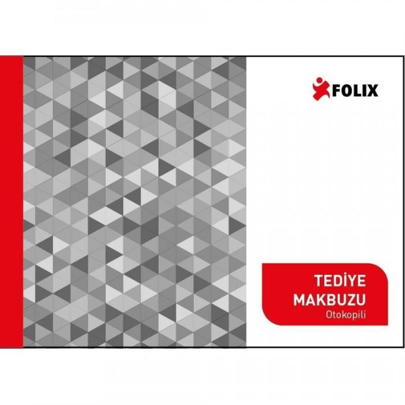 Folıx Tediye Makbuzu Otocopyli 14X20