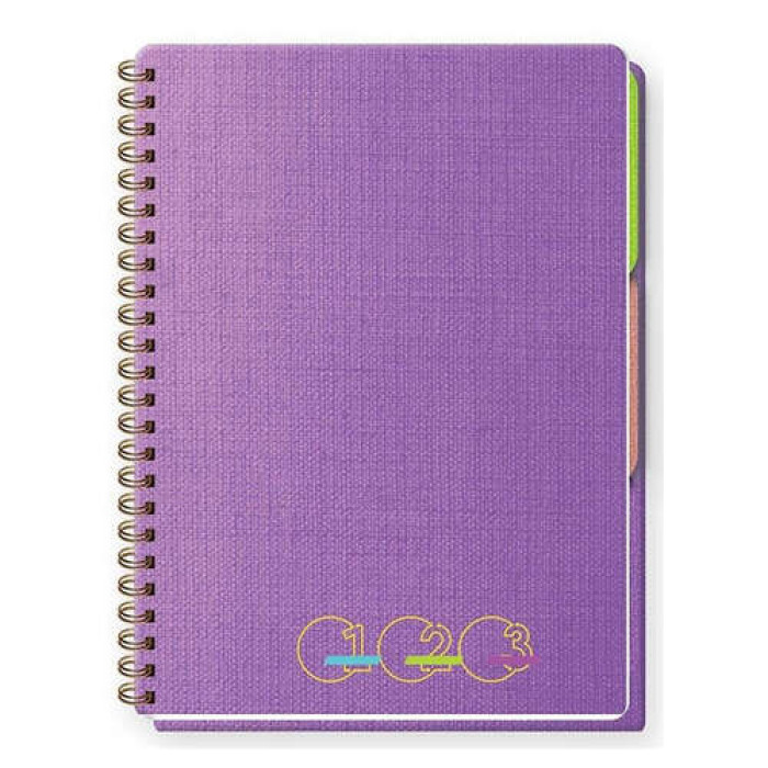 Keskin Color Spiralli Defter Sert Kapak 3+1 Separetörlü 100 YP 17X24 Keskin Color Spiralli Defter Sert Kapak 3+1 Separetörlü 100 YP 17X24