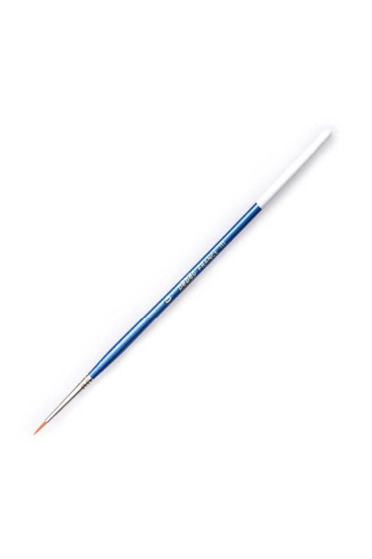 Pebeo 111 Düz Fırça Mavi Saplı Akrilik-Yağlı Boya 0