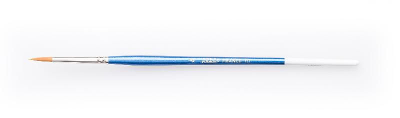 Pebeo 111 Düz Fırça Mavi Saplı Akrilik Yağlı Boya 4