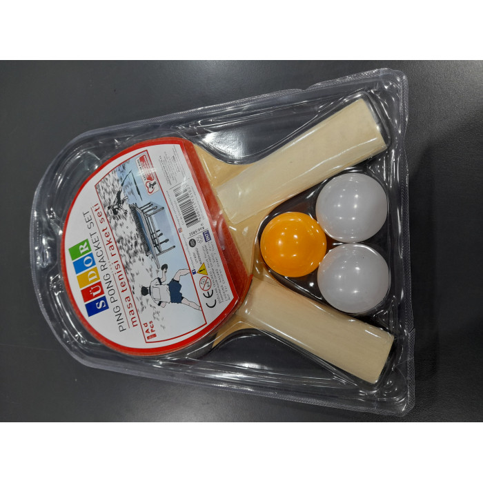 Südor Masa Tenisi Raketi Üç Toplu