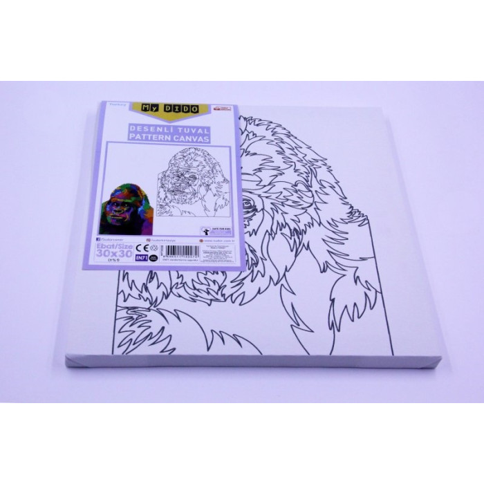 Südor  Desenli Tuval 30x30