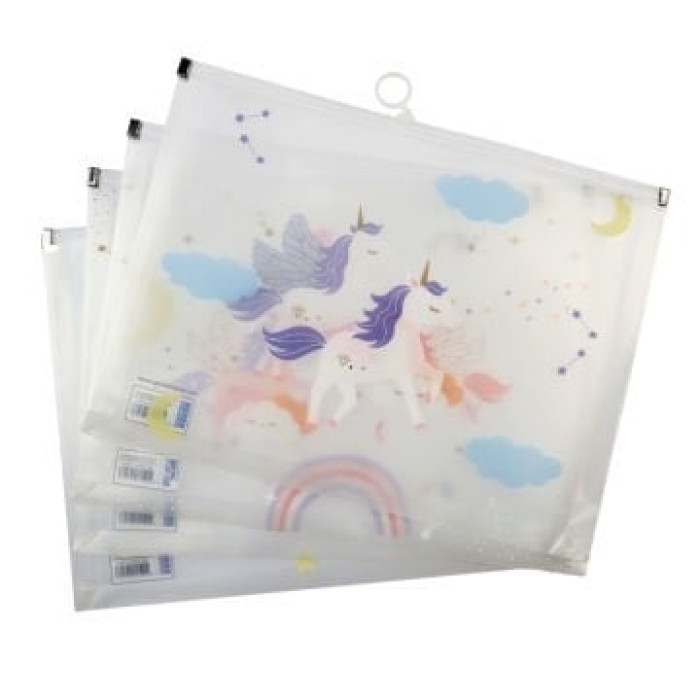 südor Fermuarlı Dosya A4 Desenli SB31