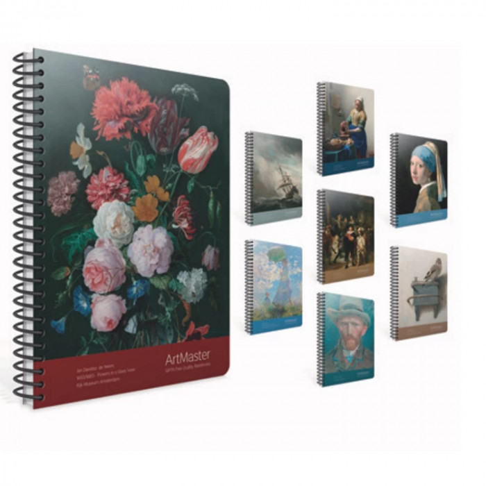 Gıpta Spiralli Defter ArtMaster Karton Kapak Çizgisiz 100 YP 17X24 5599 Gıpta Spiralli Defter ArtMaster Karton Kapak Çizgisiz 100 YP 17X24 5599