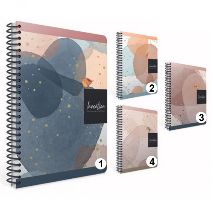 Gıpta Spiralli Defter 17x24 120 YP KARELİ İnvertion Gıpta Spiralli Defter 17x24 120 YP KARELİ İnvertion