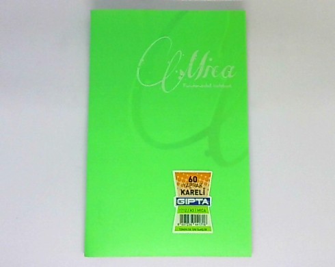 Gıpta Mica A5 Kareli Defter 60 yp Gıpta Mica A5 Kareli Defter 60 yp