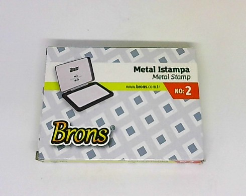 Brons Istampa Metal NO:2 11X7 BR142