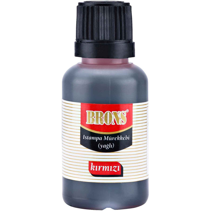 Brons Istampa Mürekkebi 30 CC Kırmızı BR-316 Brons Istampa Mürekkebi 30 CC Kırmızı BR-316