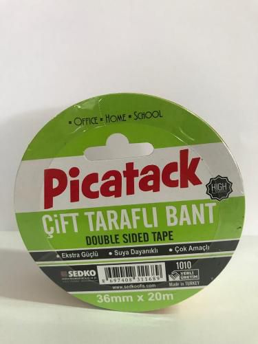 Picatack Çift Taraflı Bant 36x20