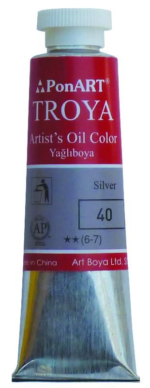 Ponart Yağlı Boya Troya 37 ML Payne`s Grey 36