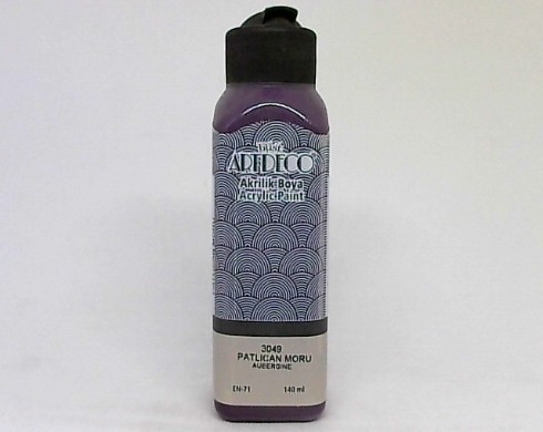 Artdeco AKRİLİK BOYA 140 ML Patlıcan Moru 3049