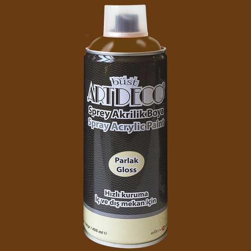 ARTDECO Sprey Boya 400 ML Kahverengi Parlak ARTDECO Sprey Boya 400 ML Kahverengi Parlak