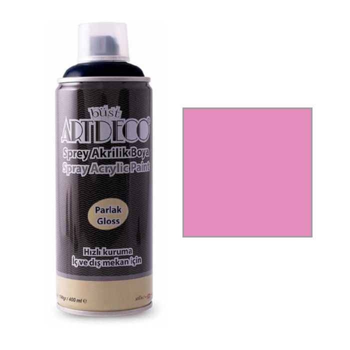 ARTDECO Sprey Boya 400 ML Şeker Pembe ARTDECO Sprey Boya 400 ML Şeker Pembe