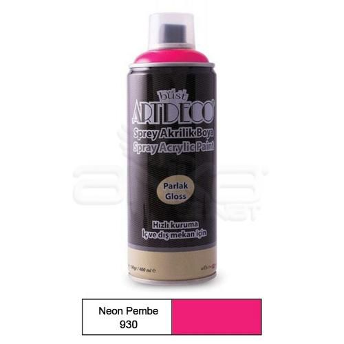 ARTDECO Sprey Boya 400 ML Neon Pembe Parlak ARTDECO Sprey Boya 400 ML Neon Pembe Parlak