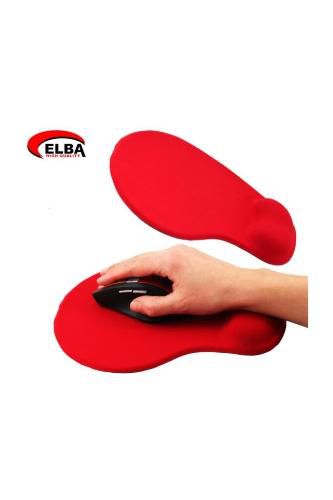 Elba Bilek Destekli Mouse Pad Kırmızı KO6152 K