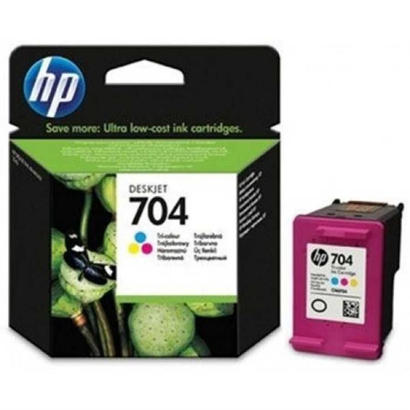 HP Renkli İnkjet kartuş CN693AE 704