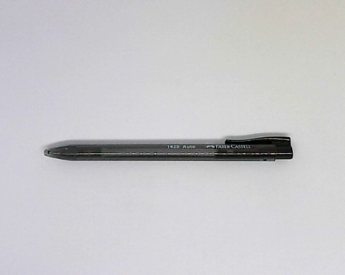 Faber Castell Tükenmez Kalem 1425 Auto 1.0 MM Bilye Uç Siyah Basmalı