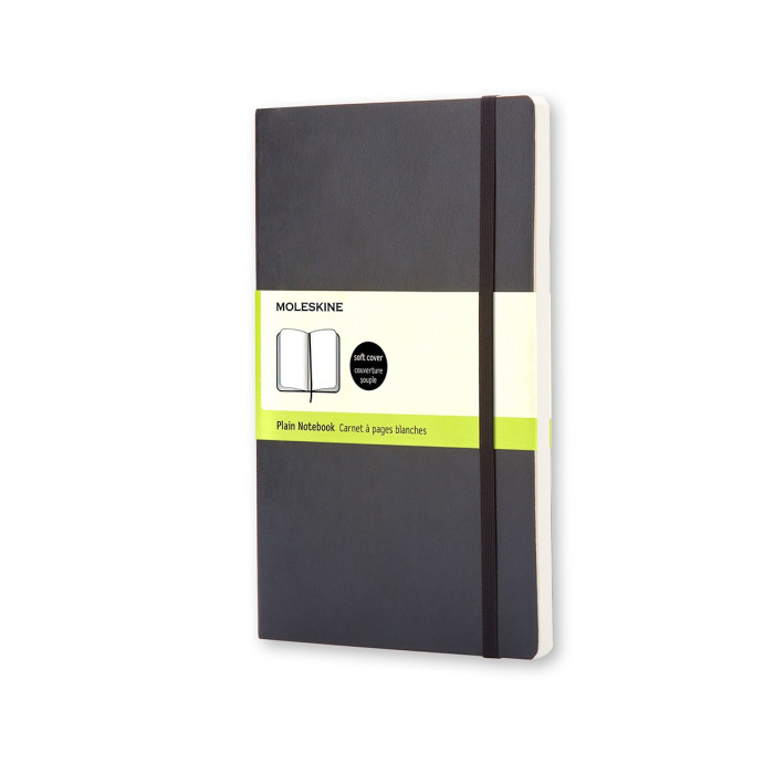 Moleskine Soft Kapak Çizgisiz Cep Boy Siyah